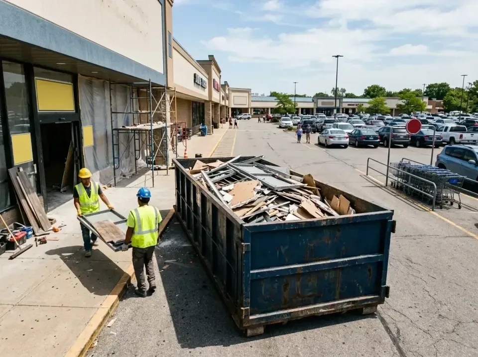 retail-store-renovation-debris-003 — frequently asked questions, Roll-off Dumpster Rentals in Day Heights, OH